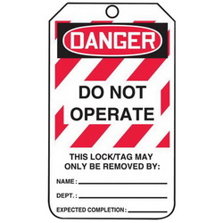Safety & Lockout Tags